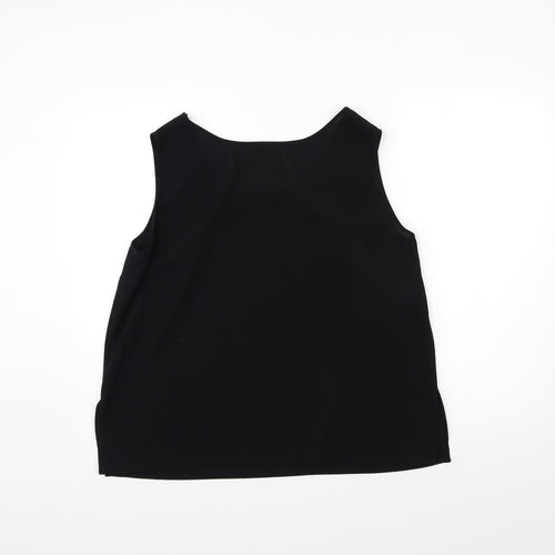 MATCH SET Womens Black   Basic Tank Size 18