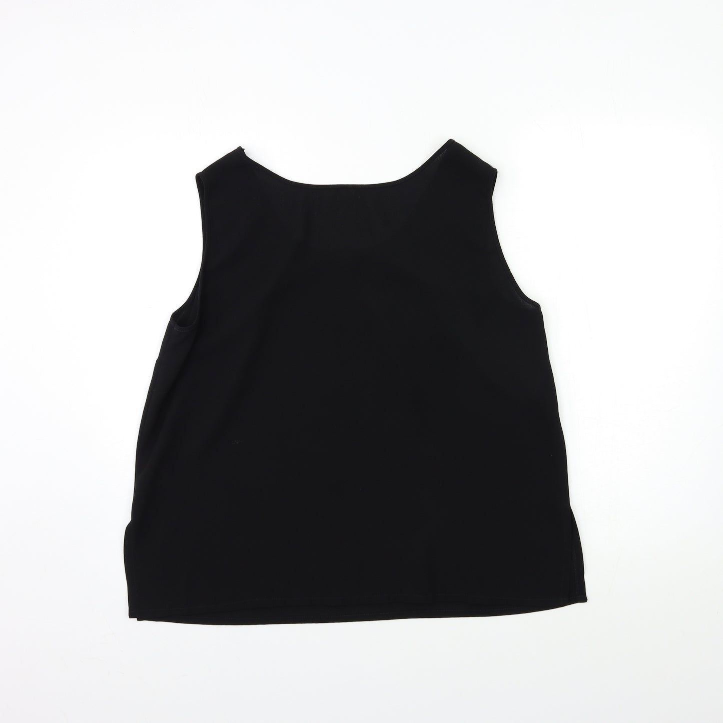 MATCH SET Womens Black   Basic Tank Size 18
