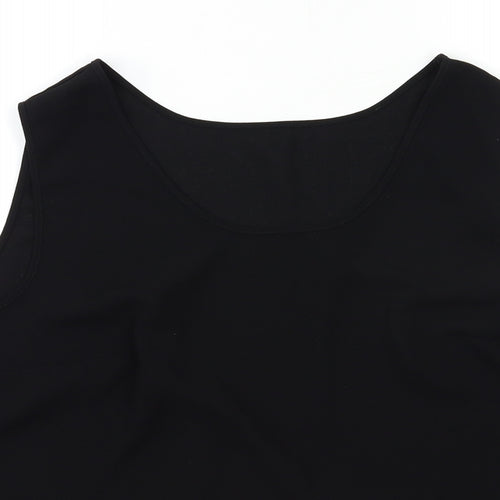 MATCH SET Womens Black   Basic Tank Size 18