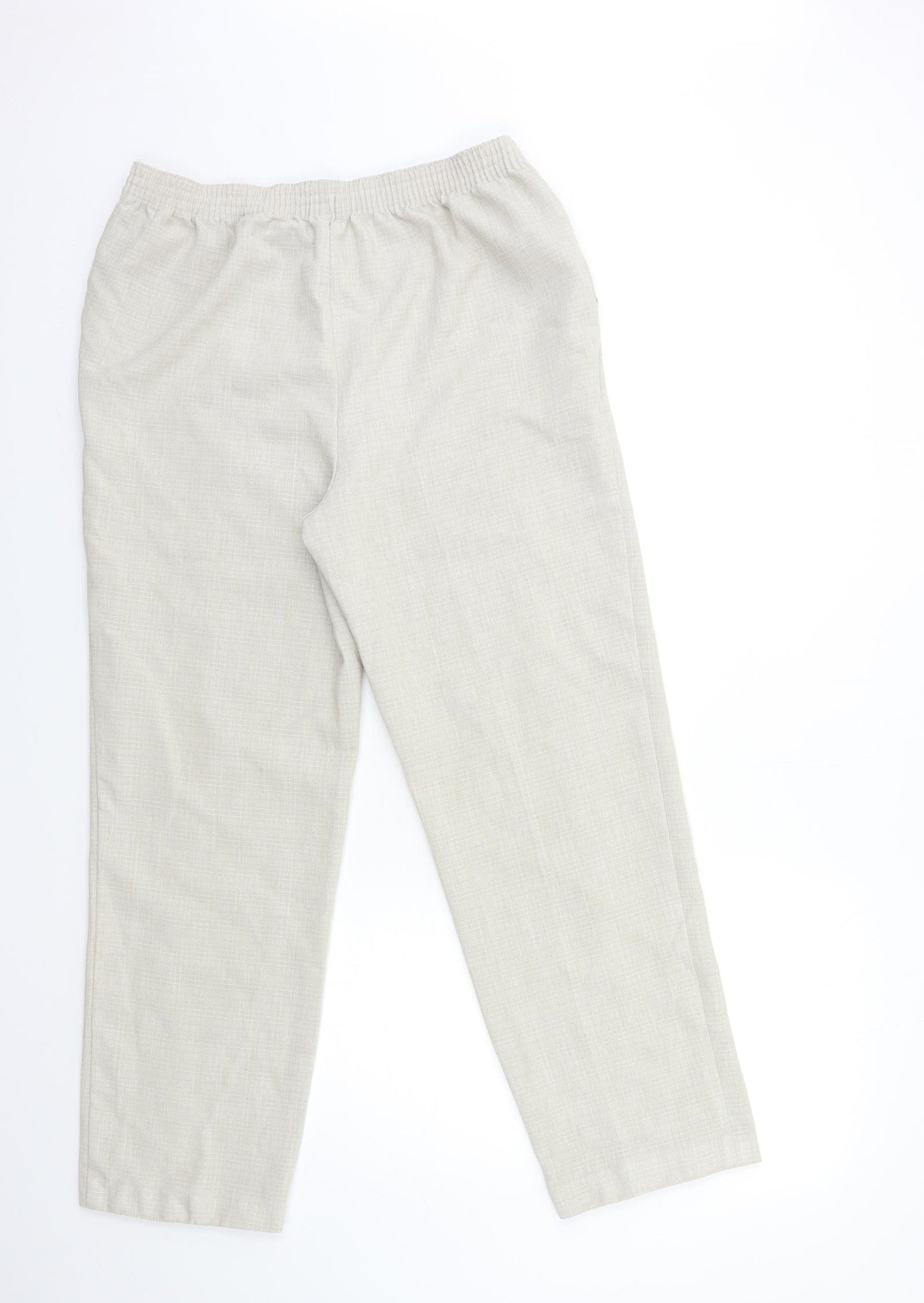 Bonmarché Womens Beige   Trousers  Size 30 in L29 in