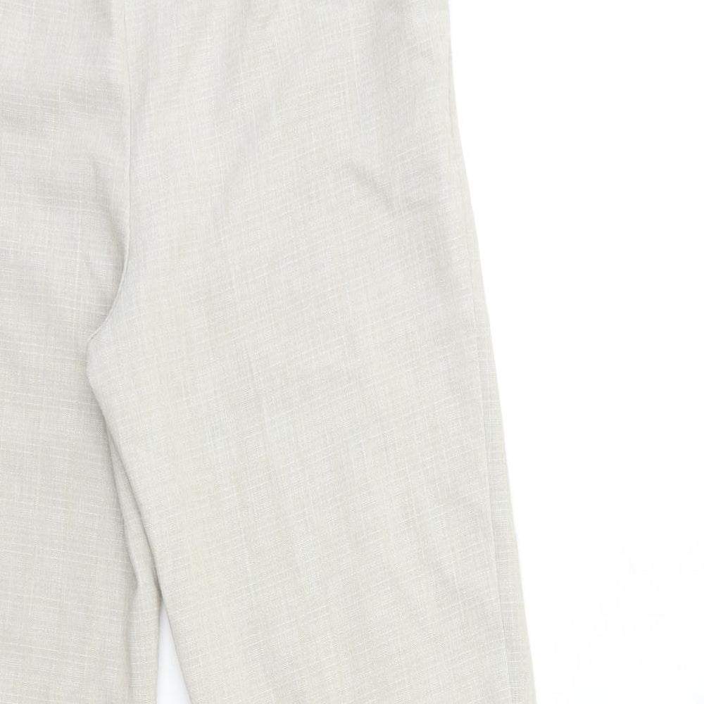 Bonmarché Womens Beige   Trousers  Size 30 in L29 in