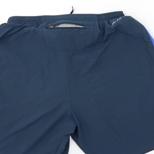 Nike Mens Blue   Sweat Shorts Size S