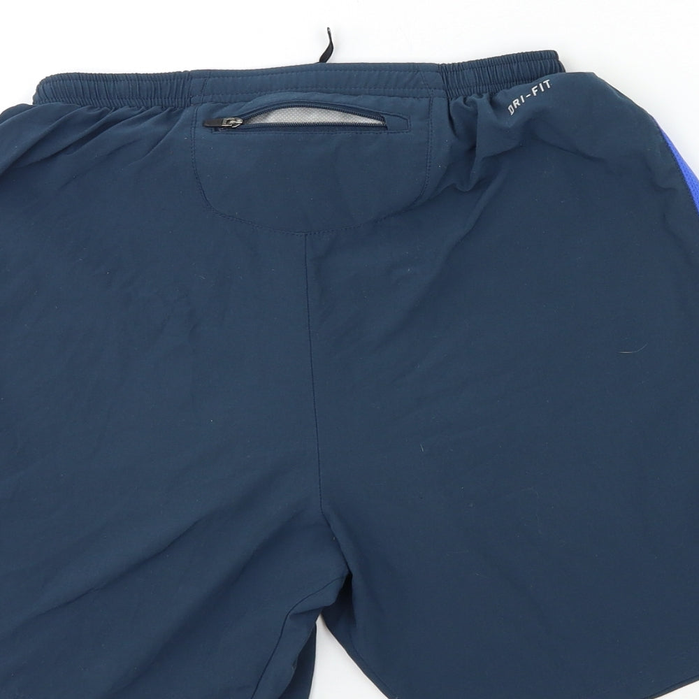 Nike Mens Blue   Sweat Shorts Size S