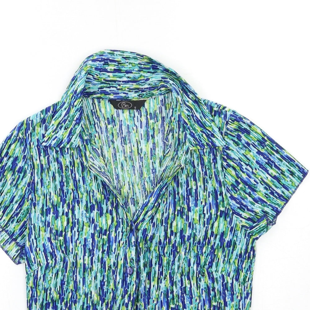 Bonmarché Womens Blue   Basic Blouse Size 12