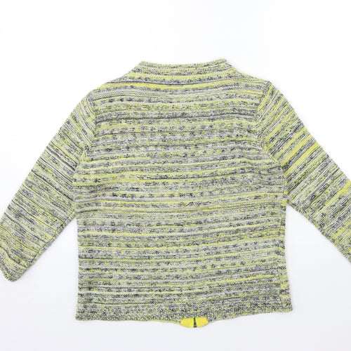 Marks and Spencer Womens Yellow  Knit Cardigan Jumper Size 12