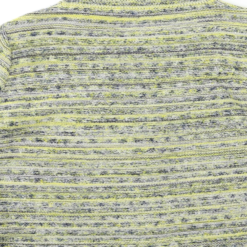 Marks and Spencer Womens Yellow  Knit Cardigan Jumper Size 12