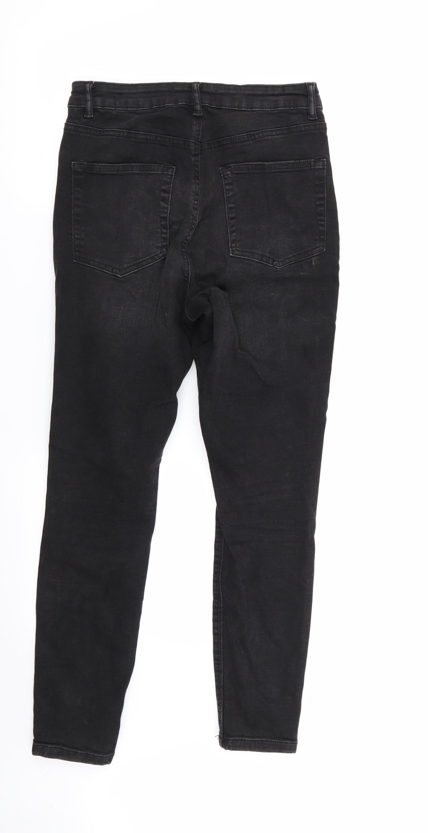 denim and co Womens Black   Skinny Jeans Size 12 L28 in