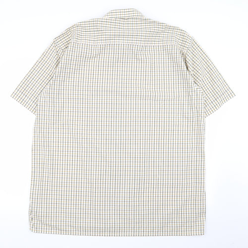 jolliman Mens Multicoloured Check   Button-Up Size XL