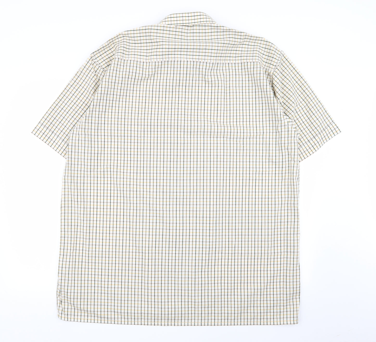 jolliman Mens Multicoloured Check   Button-Up Size XL