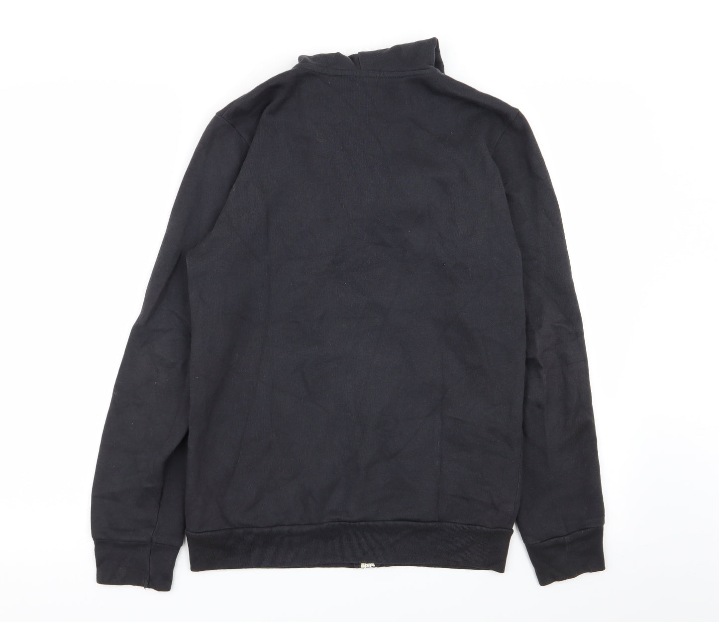 Topman Mens Black   Full Zip Jumper Size XS  - Size XXS