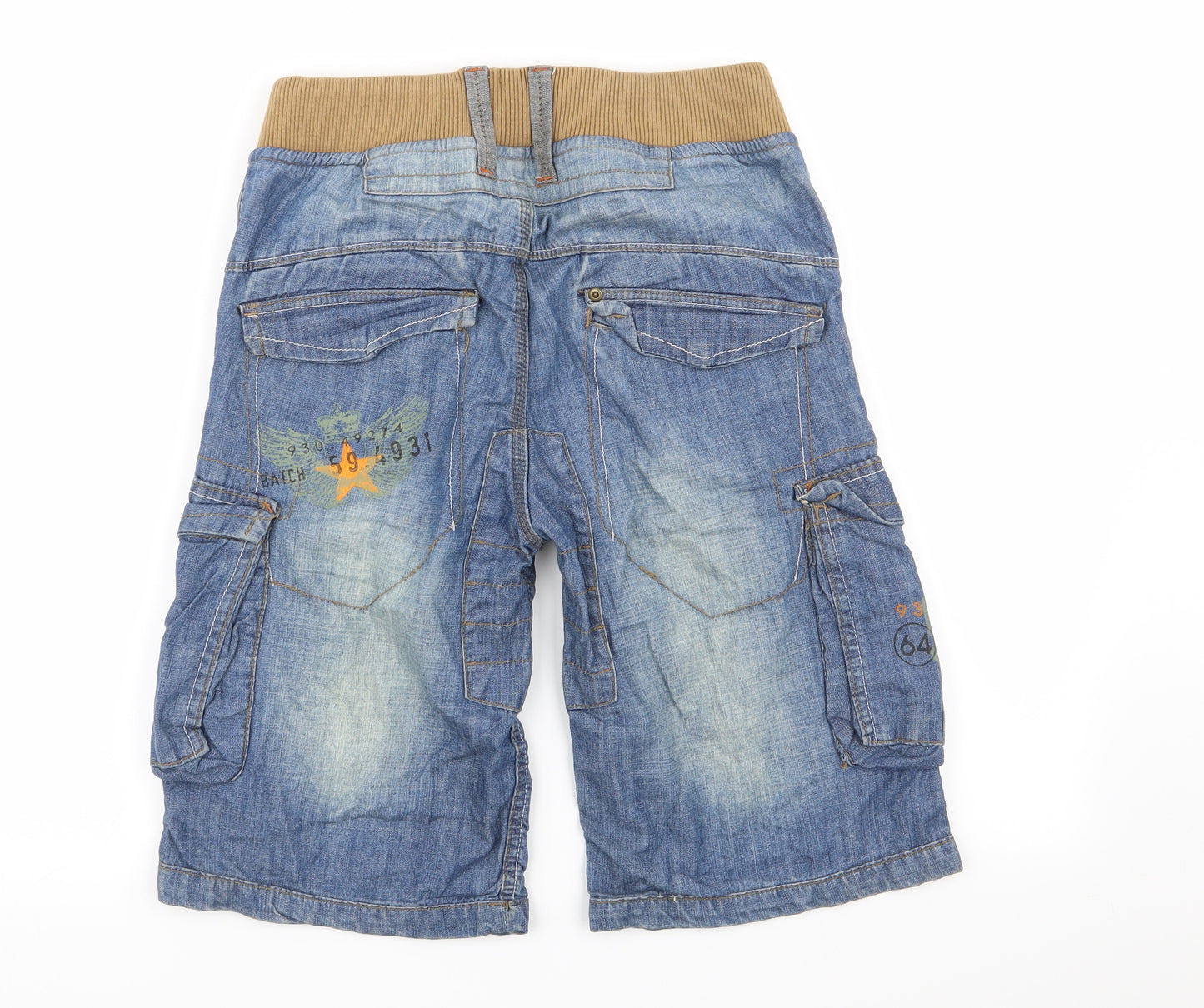 NEXT Boys Blue   Chino Shorts Size 11 Years - denim shorts