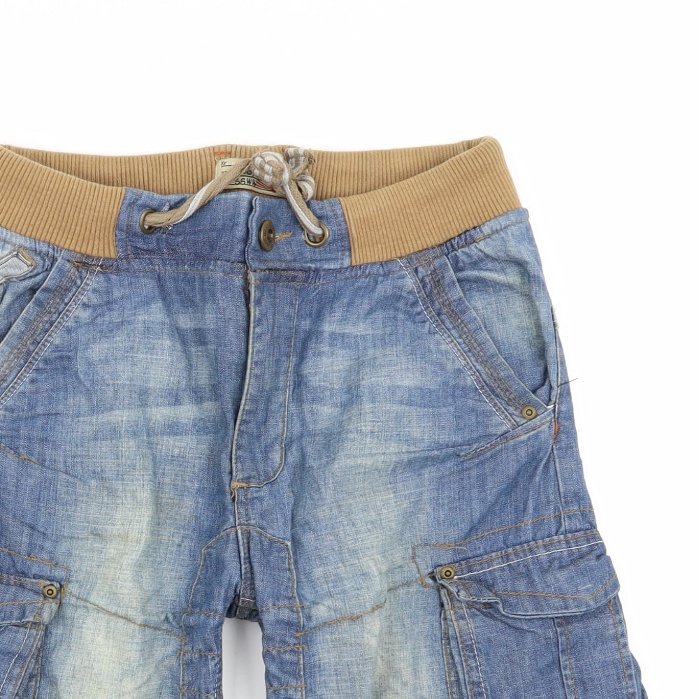 NEXT Boys Blue   Chino Shorts Size 11 Years - denim shorts