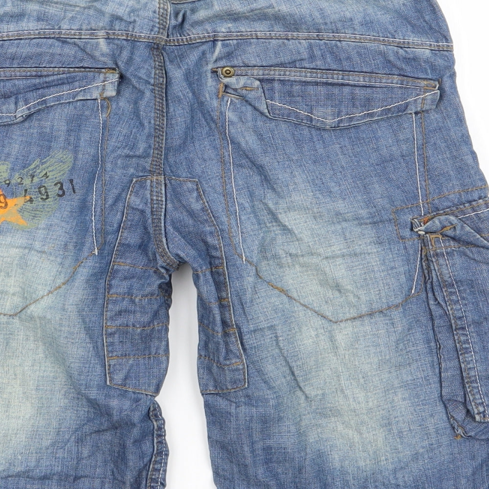 NEXT Boys Blue   Chino Shorts Size 11 Years - denim shorts