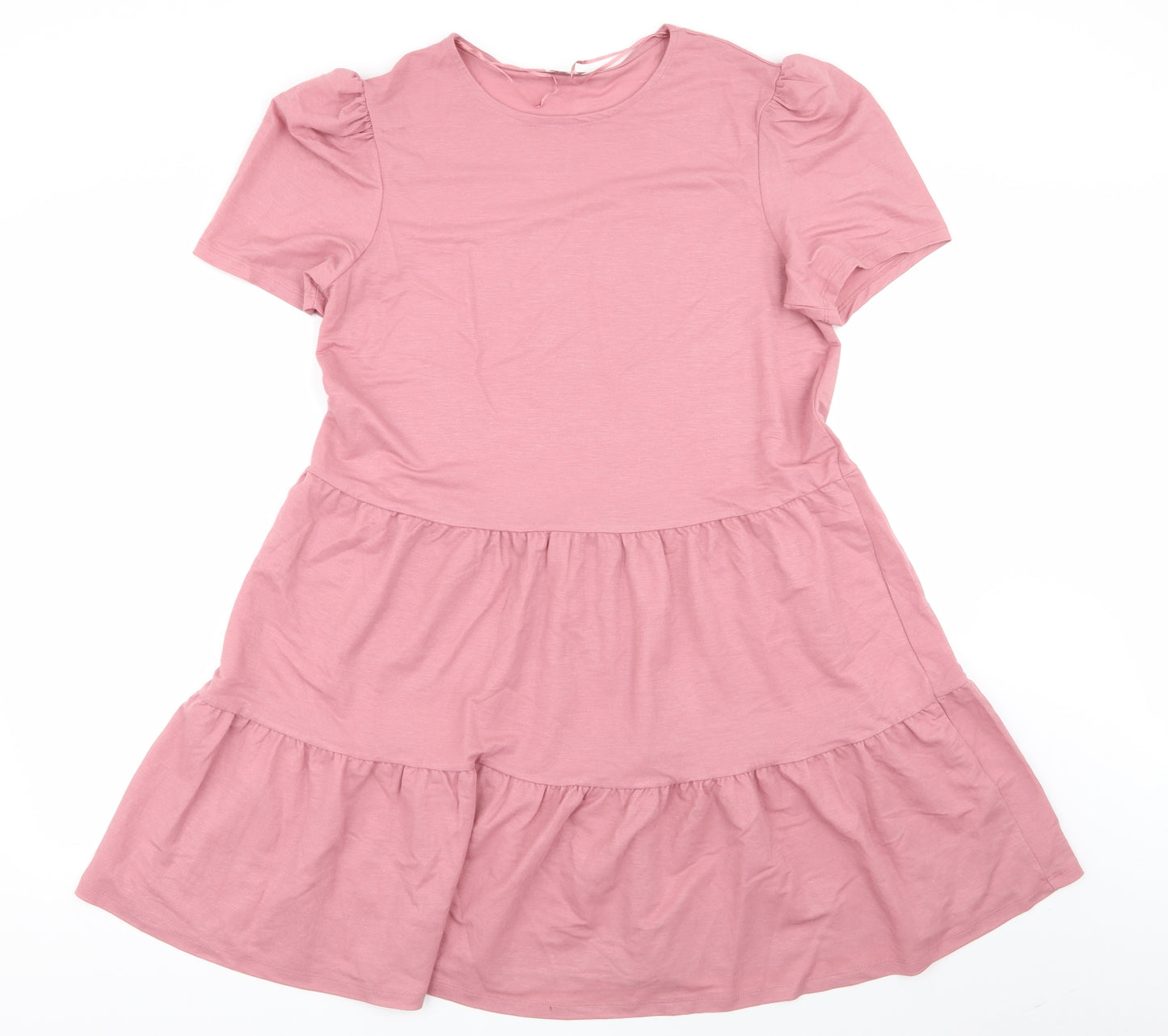 jeff and co Womens Pink   Fit & Flare  Size 14