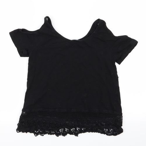 New Look Womens Black   Basic T-Shirt Size 6