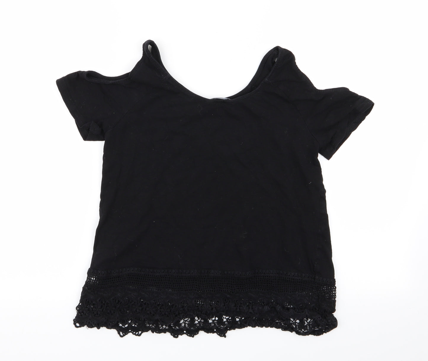 New Look Womens Black   Basic T-Shirt Size 6