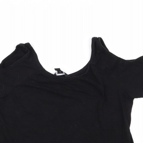 New Look Womens Black   Basic T-Shirt Size 6