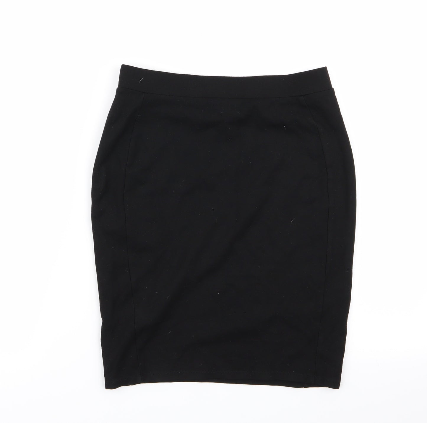 M&S Girls Black   Straight & Pencil Skirt Size 11-12 Years - school skirt