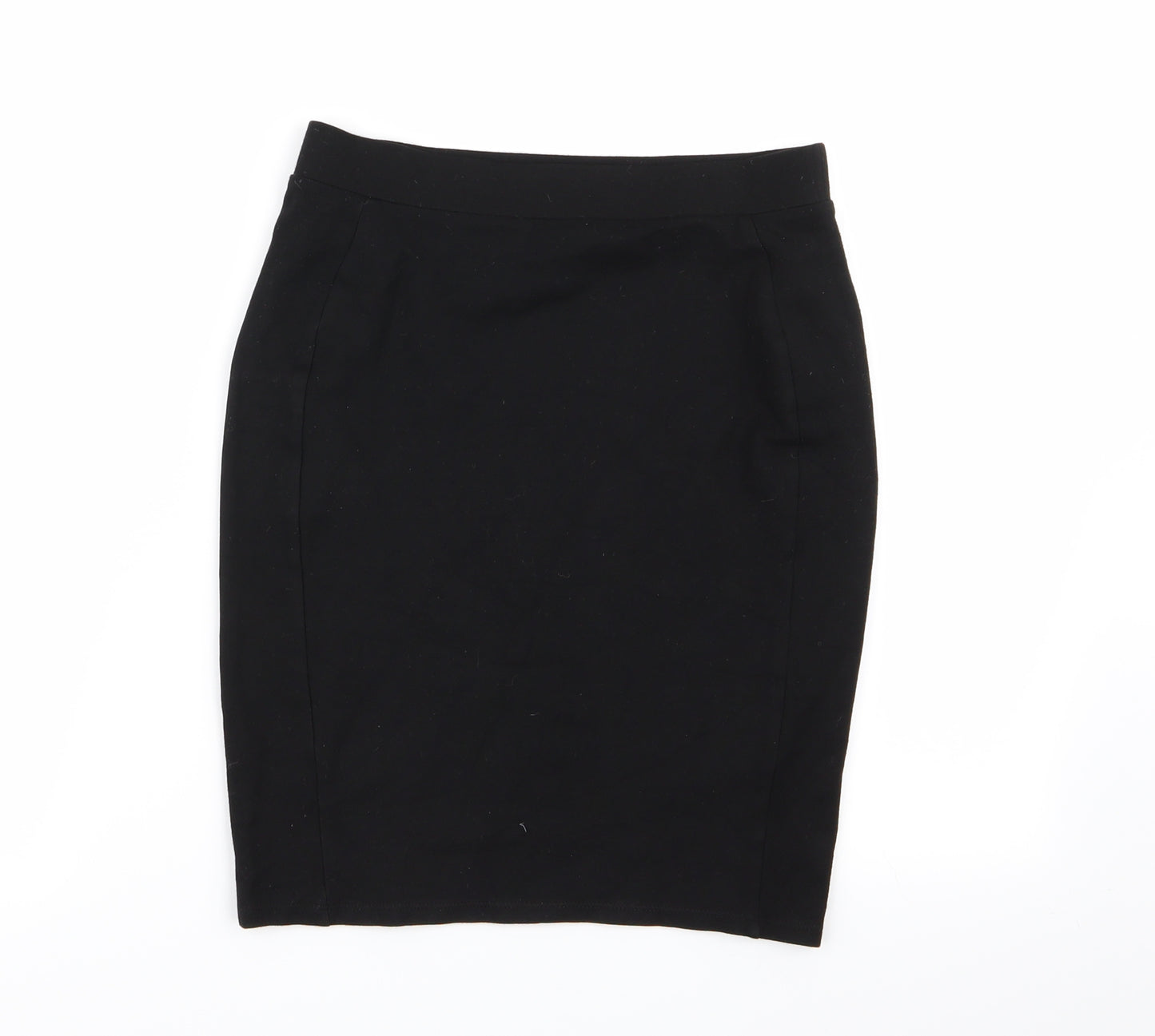 M&S Girls Black   Straight & Pencil Skirt Size 11-12 Years - school skirt
