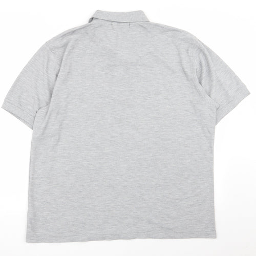 st bernard Mens Grey    Polo Size L