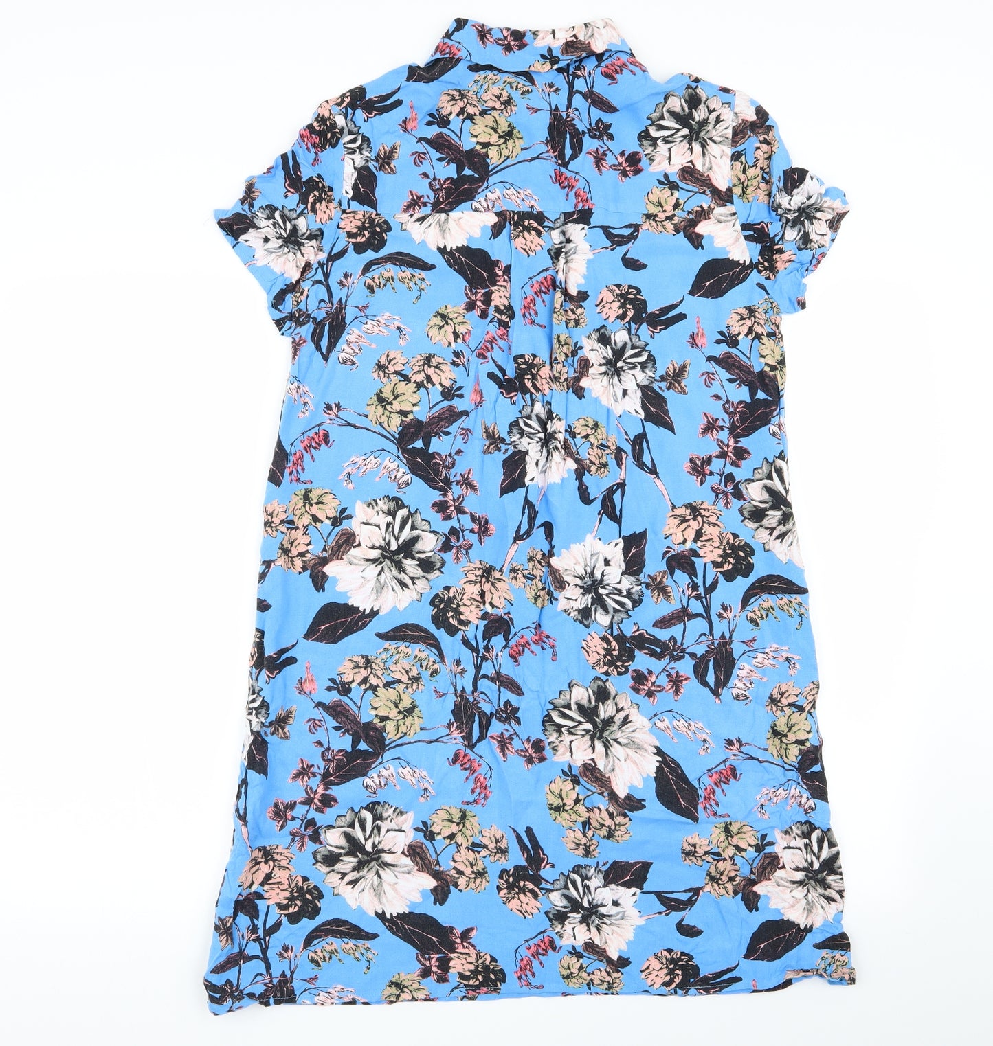 South Womens Multicoloured Floral  Shirt Dress  Size 12