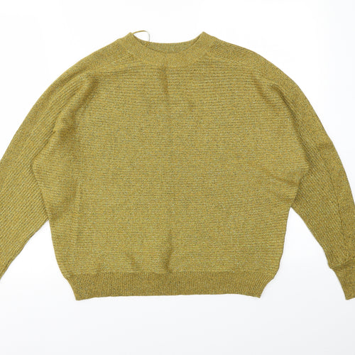 F&F Womens Yellow   Pullover Jumper Size 12