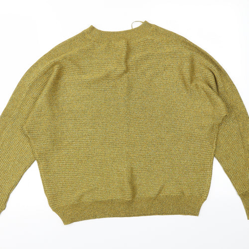 F&F Womens Yellow   Pullover Jumper Size 12