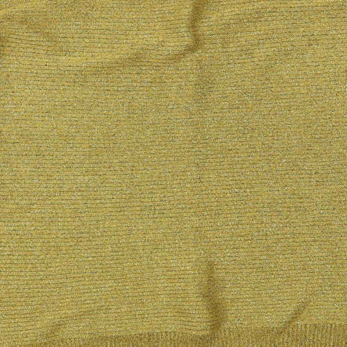 F&F Womens Yellow   Pullover Jumper Size 12