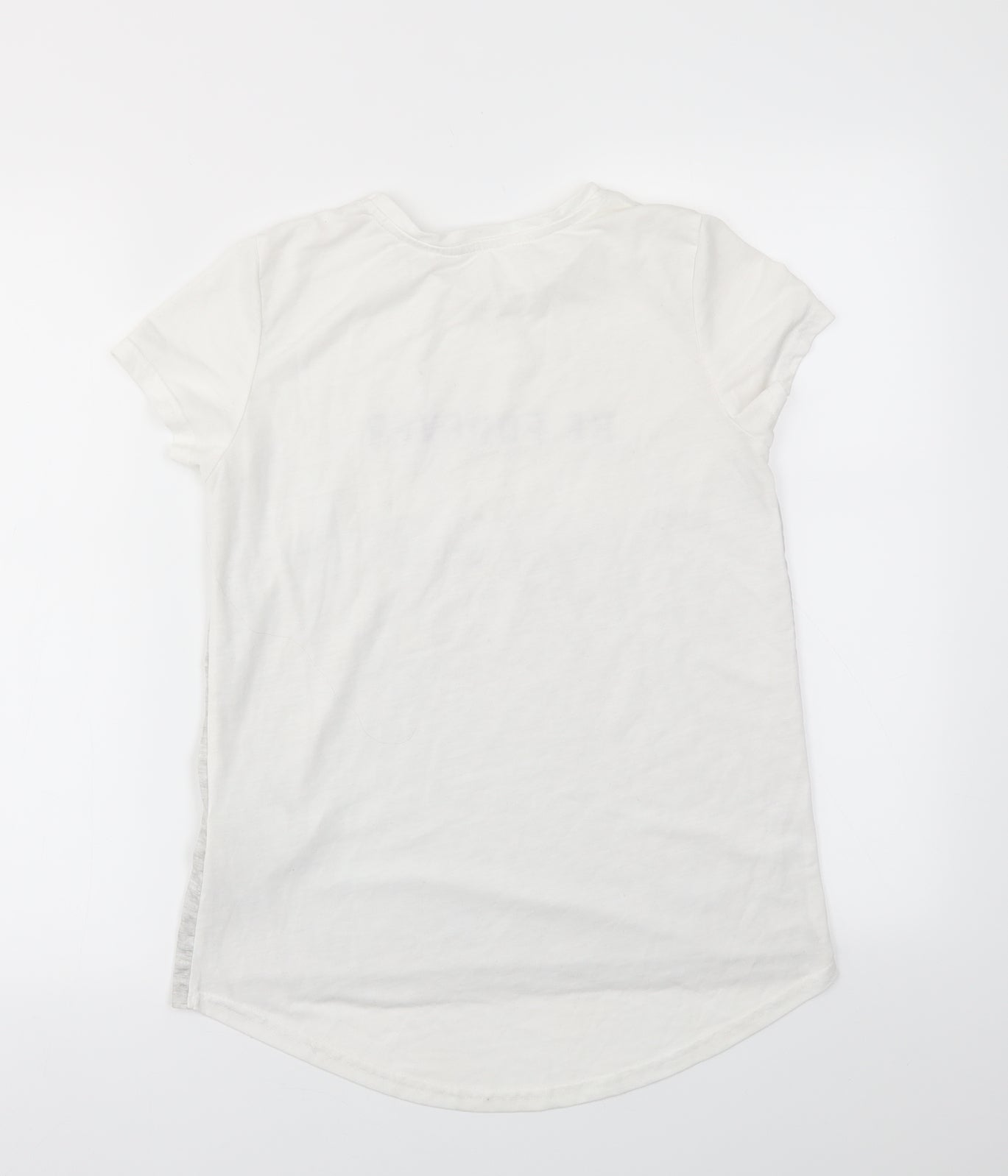 H&M Girls White   Basic T-Shirt Size 13-14 Years