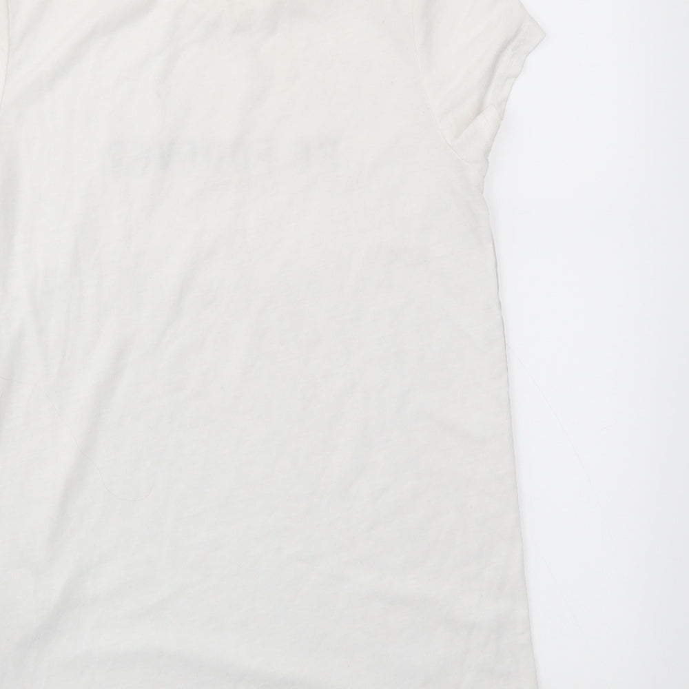 H&M Girls White   Basic T-Shirt Size 13-14 Years