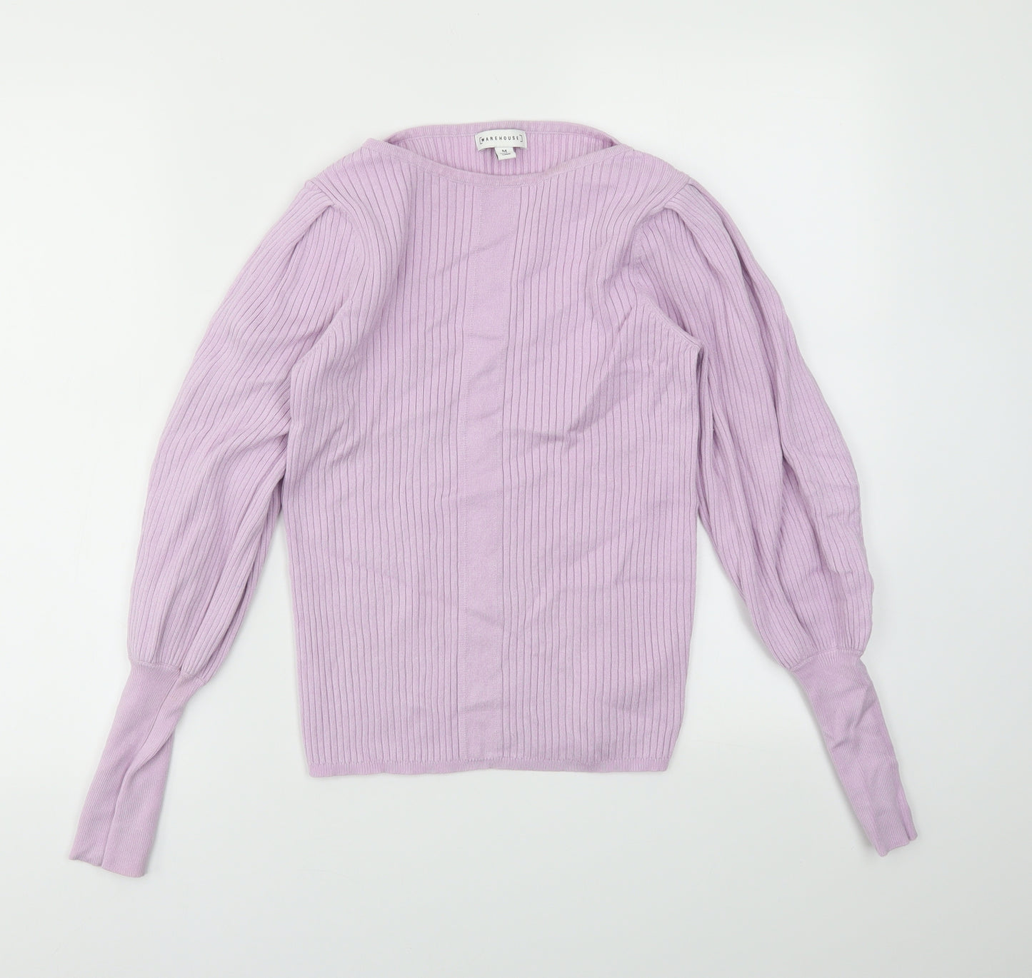 Warehouse Womens Purple   Basic T-Shirt Size M