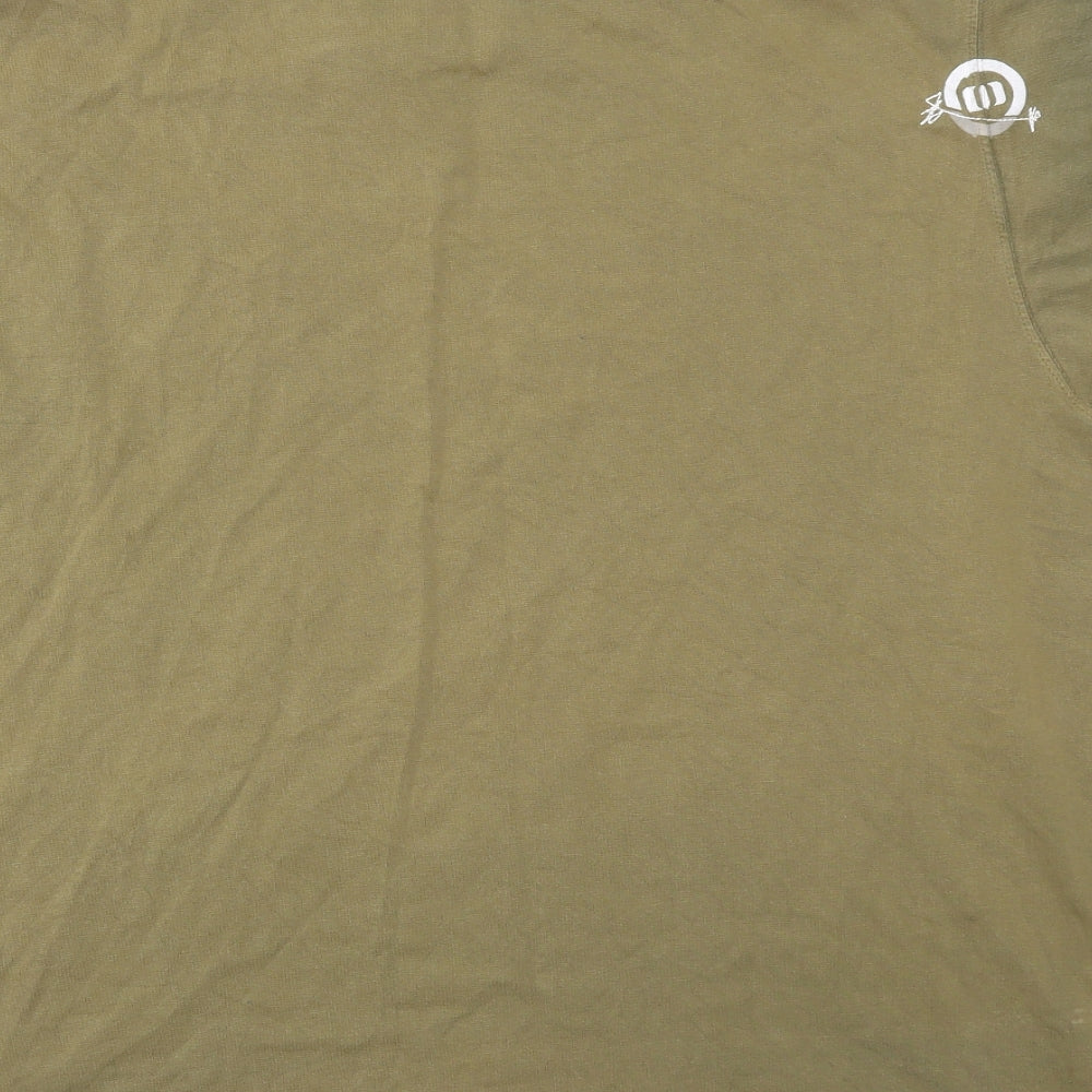 Preworn Mens Green    T-Shirt Size 2XL