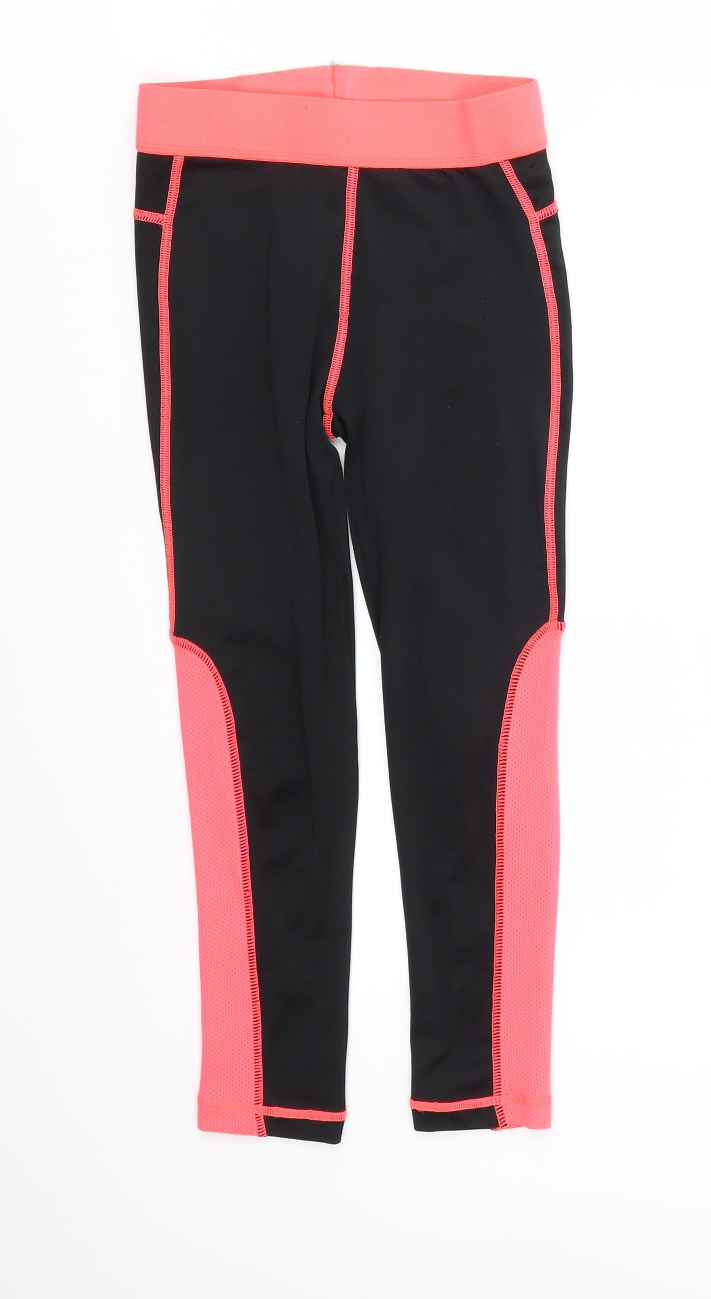 TU Girls Black   Jegging Trousers Size 7 Years