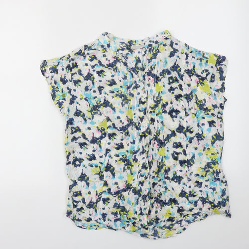 EAST  Womens Multicoloured Floral  Basic T-Shirt Size 14