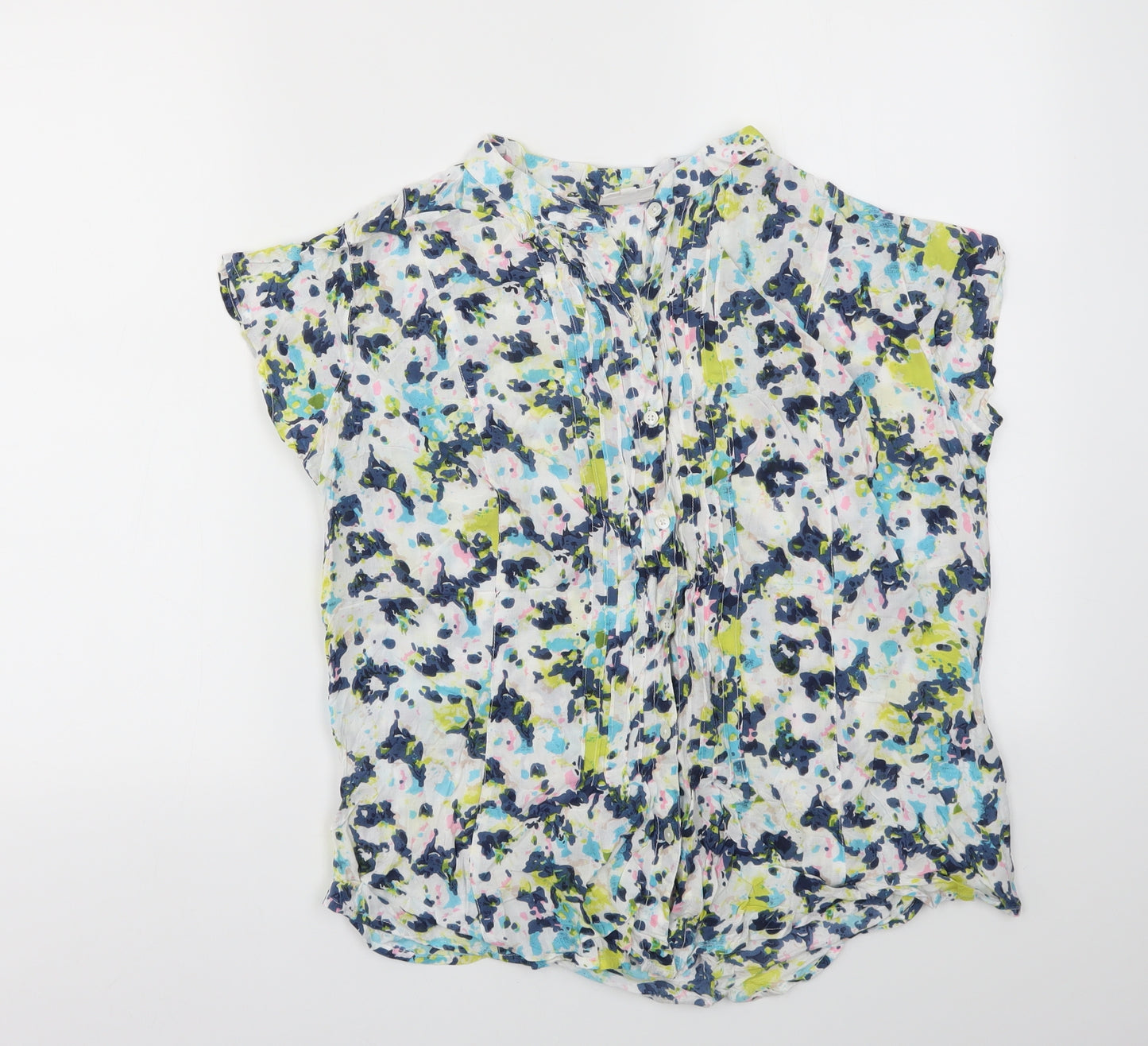 EAST  Womens Multicoloured Floral  Basic T-Shirt Size 14