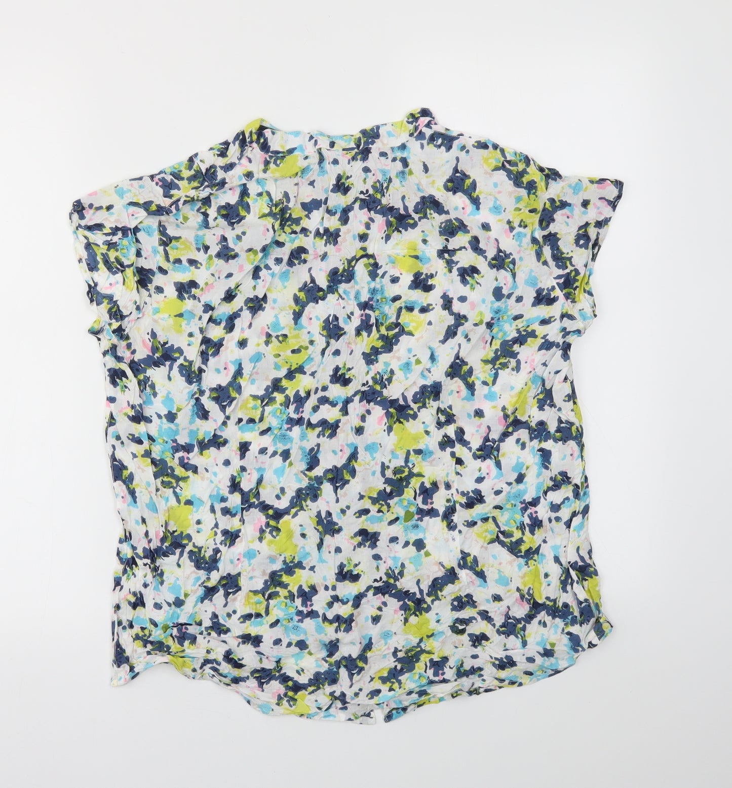 EAST  Womens Multicoloured Floral  Basic T-Shirt Size 14