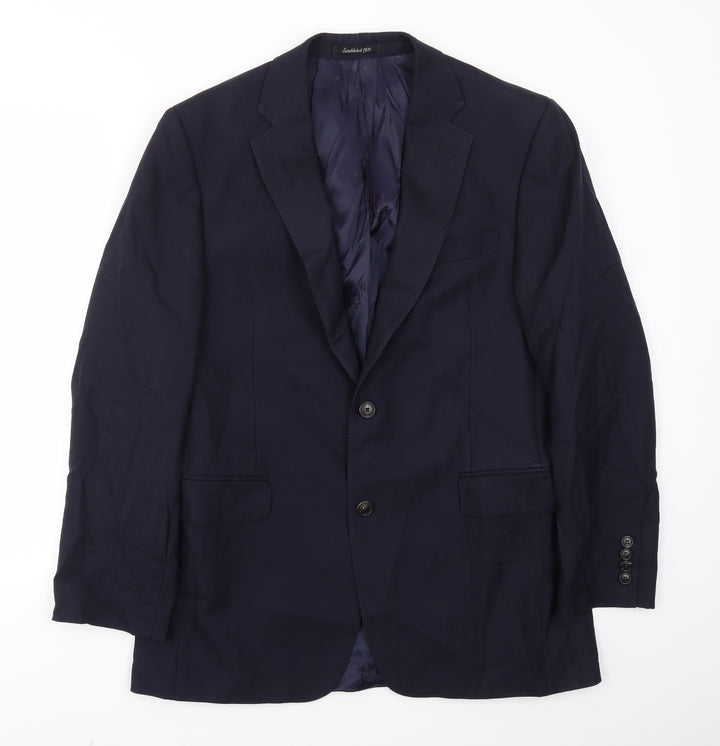 AUSIN REED Mens Blue   Jacket Blazer Size 42