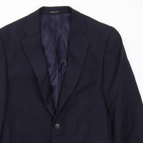 AUSIN REED Mens Blue   Jacket Blazer Size 42