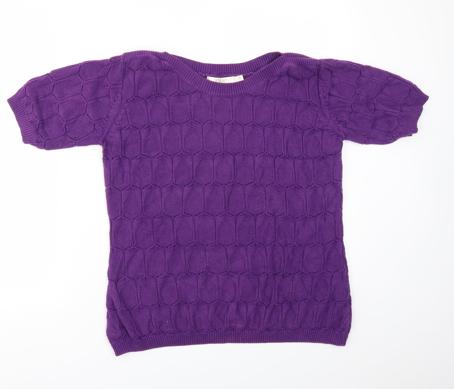 EWM Womens Purple   Basic T-Shirt Size M