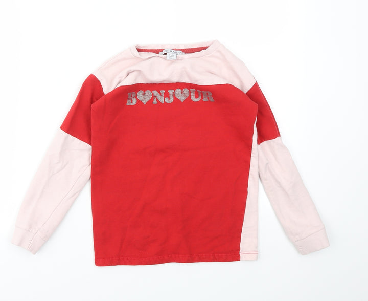 Primark Girls Multicoloured   Pullover Jumper Size 7-8 Years
