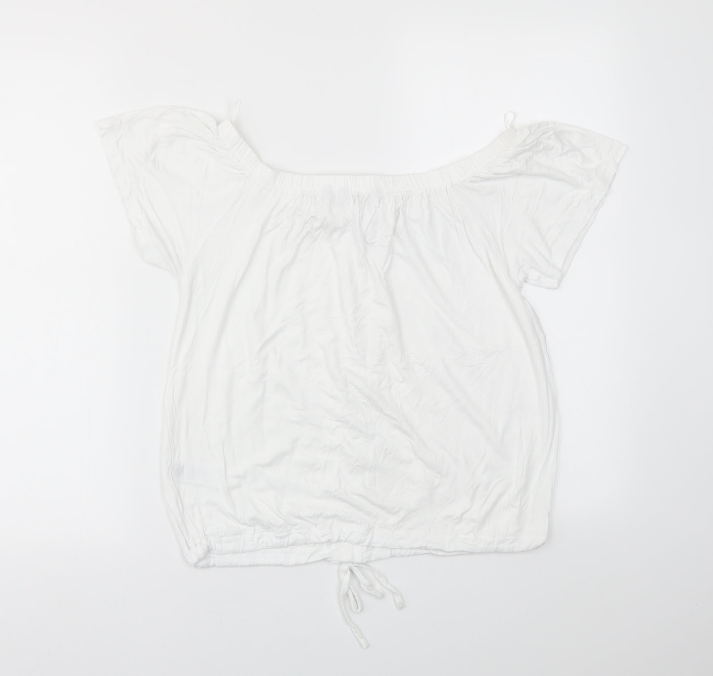 NEXT Womens White   Basic T-Shirt Size 6