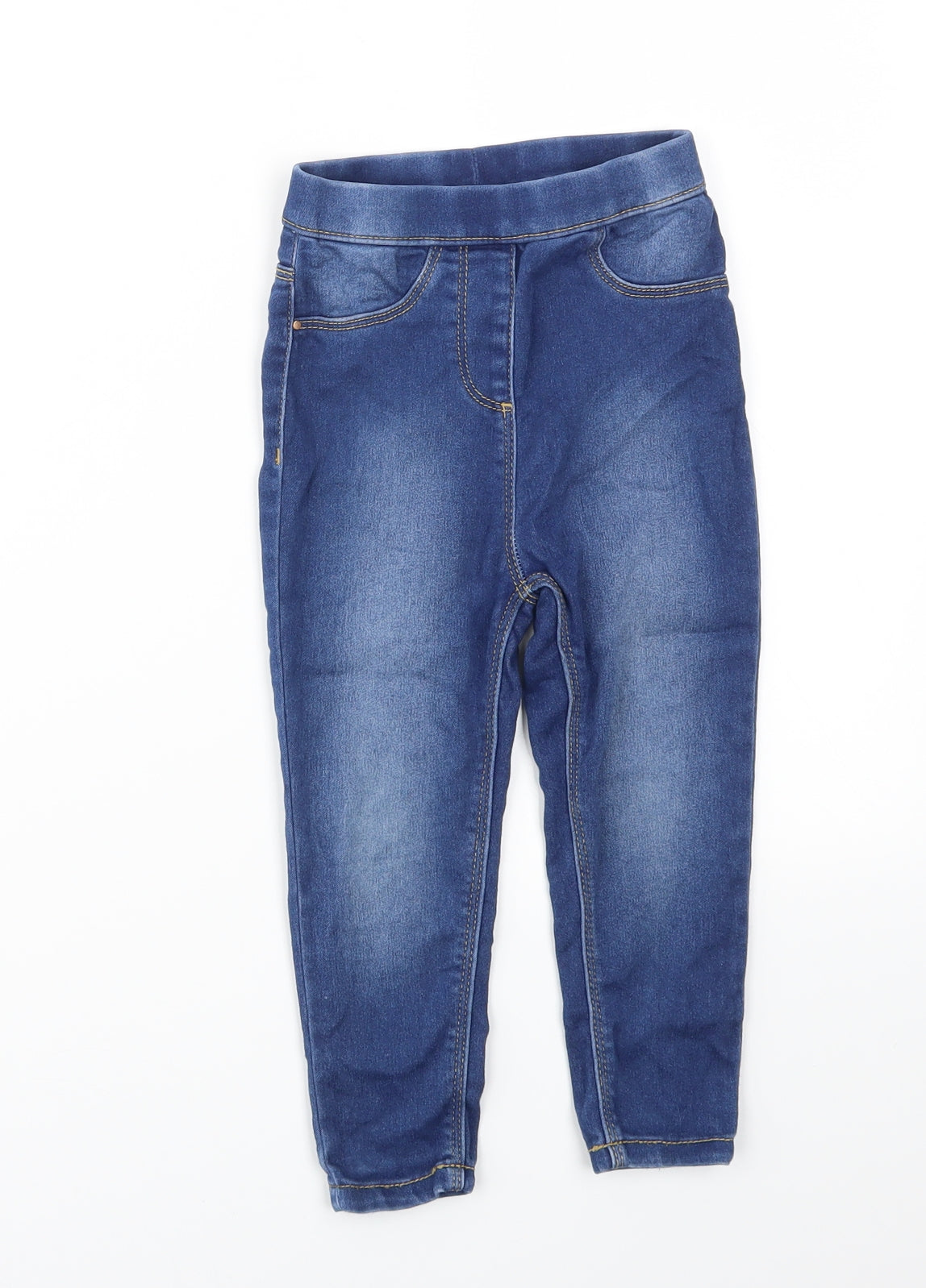 George Girls Blue   Jegging Trousers Size 2-3 Years