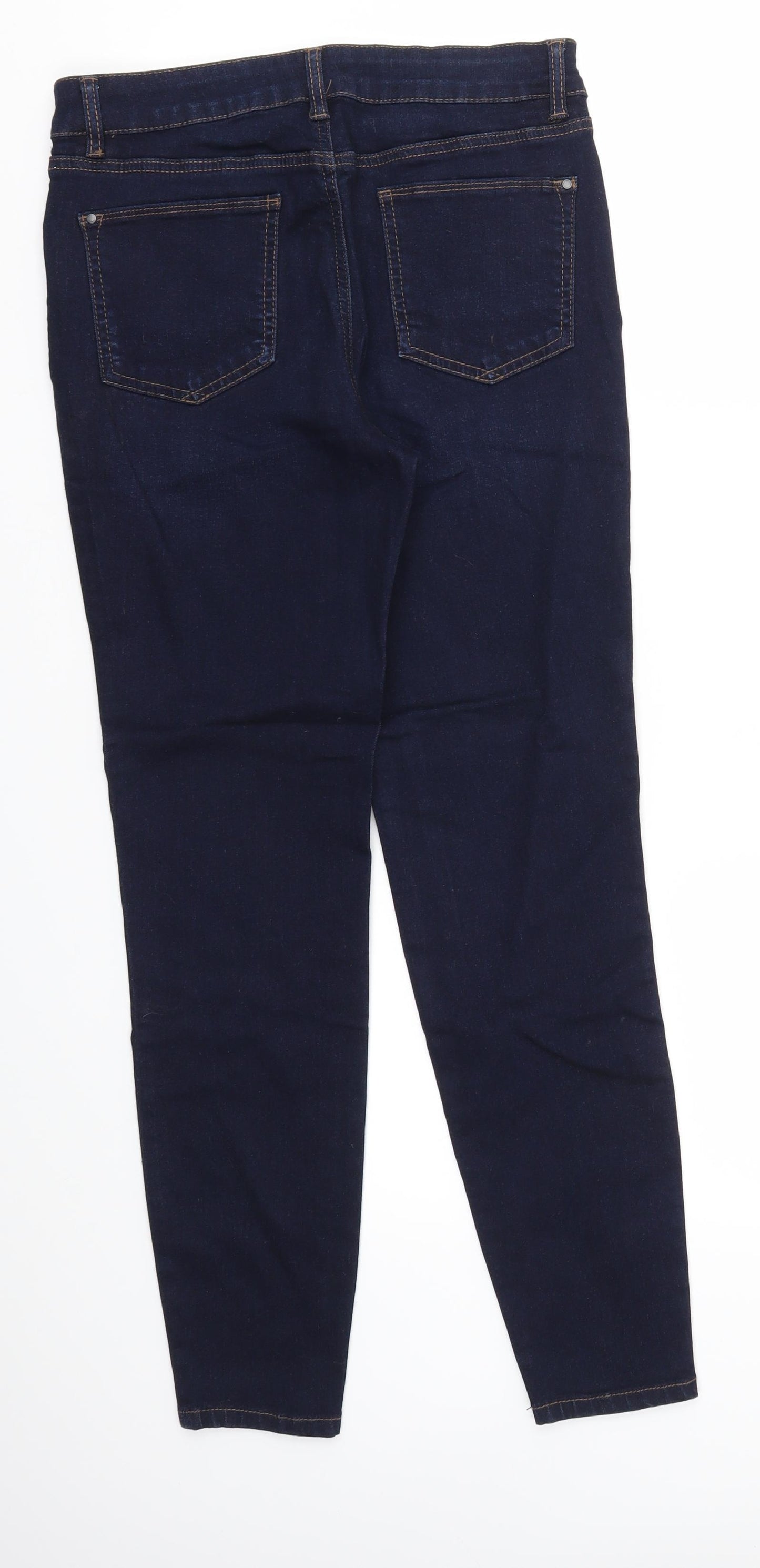 TU Womens Blue   Skinny Jeans Size 12 L28 in