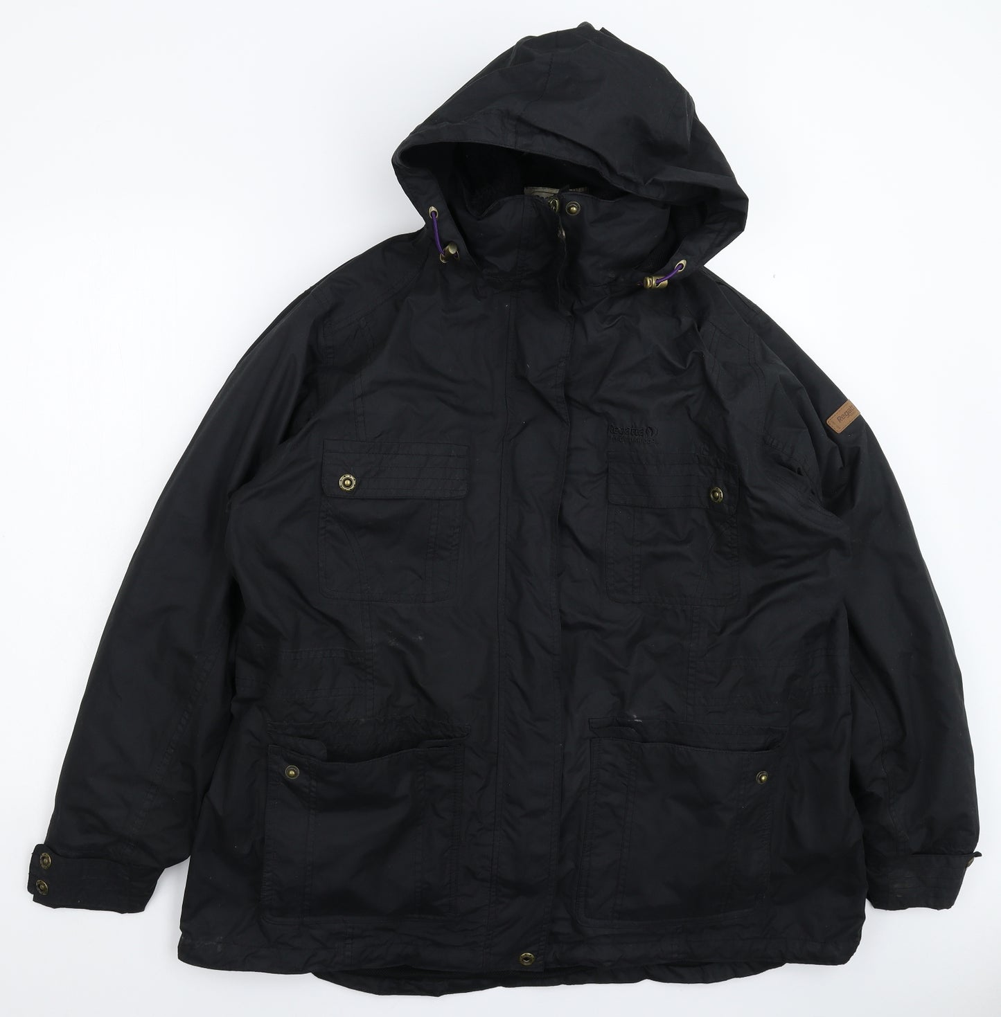 Regatta Womens Black   Jacket Coat Size 22