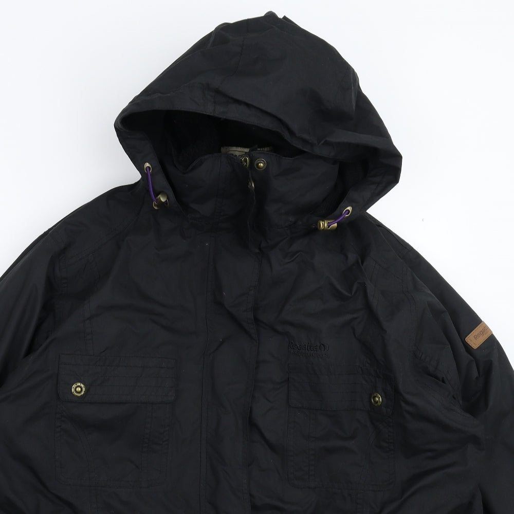 Regatta Womens Black   Jacket Coat Size 22