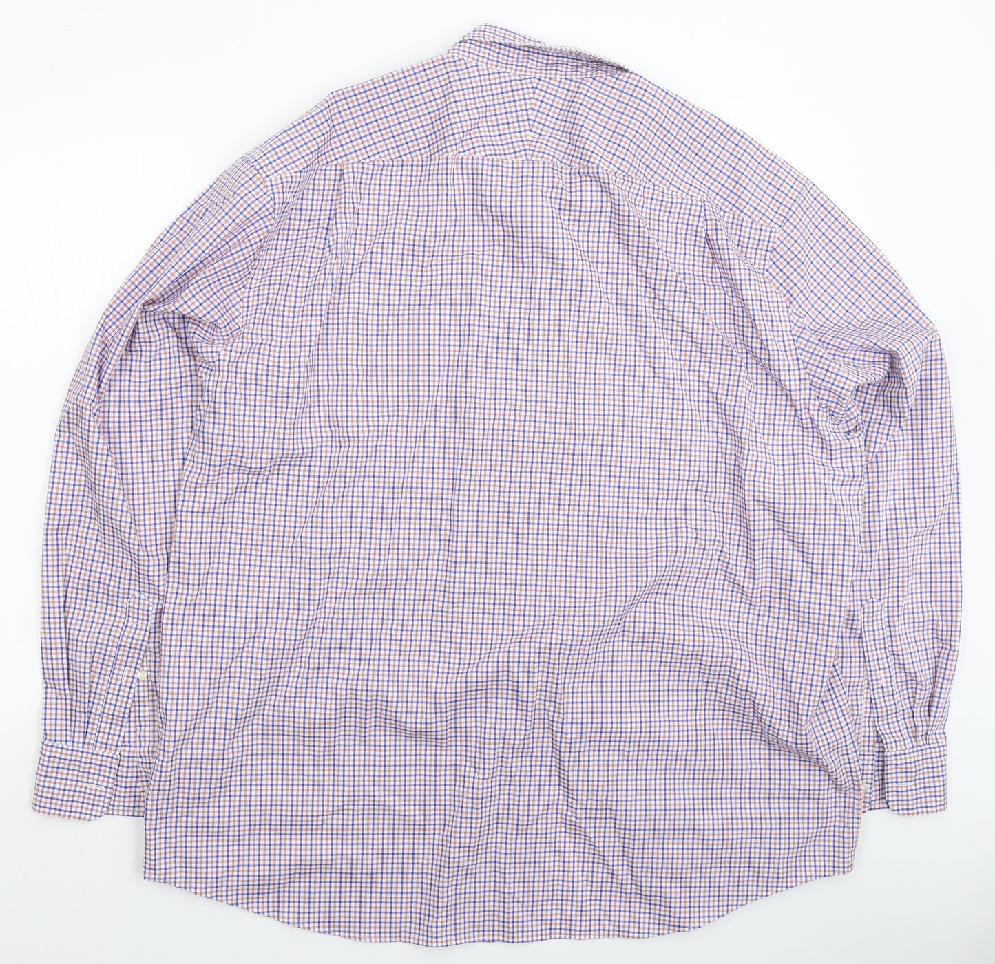 Charles Tyrwhitt Mens Multicoloured Check   Dress Shirt Size 3XL