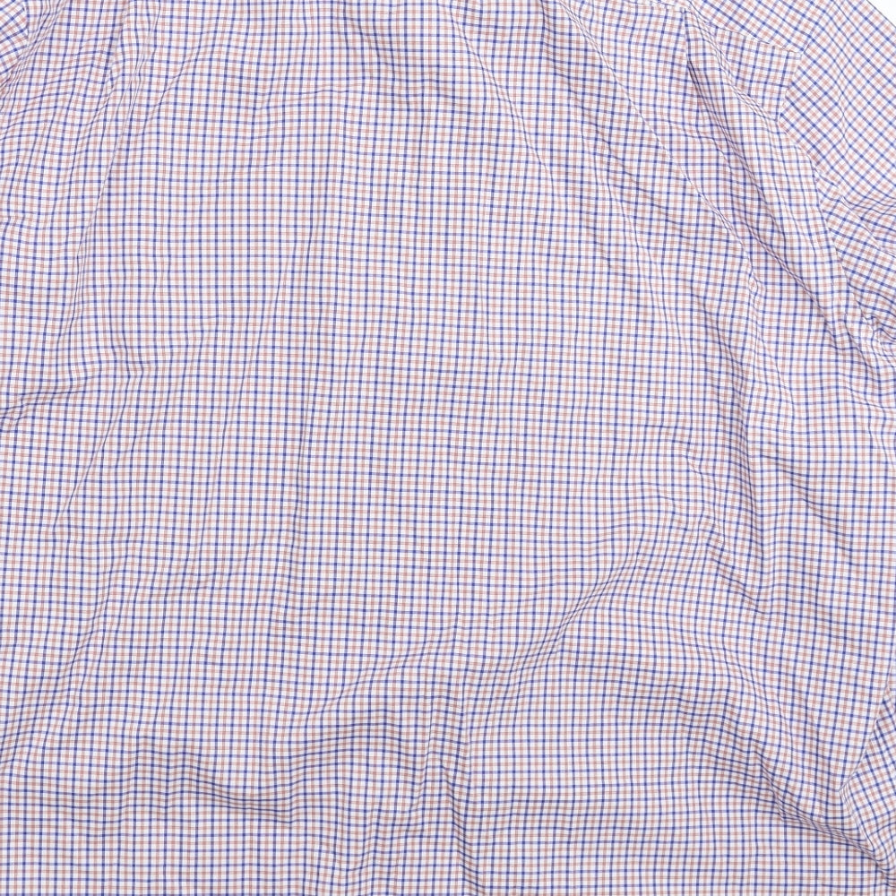 Charles Tyrwhitt Mens Multicoloured Check   Dress Shirt Size 3XL