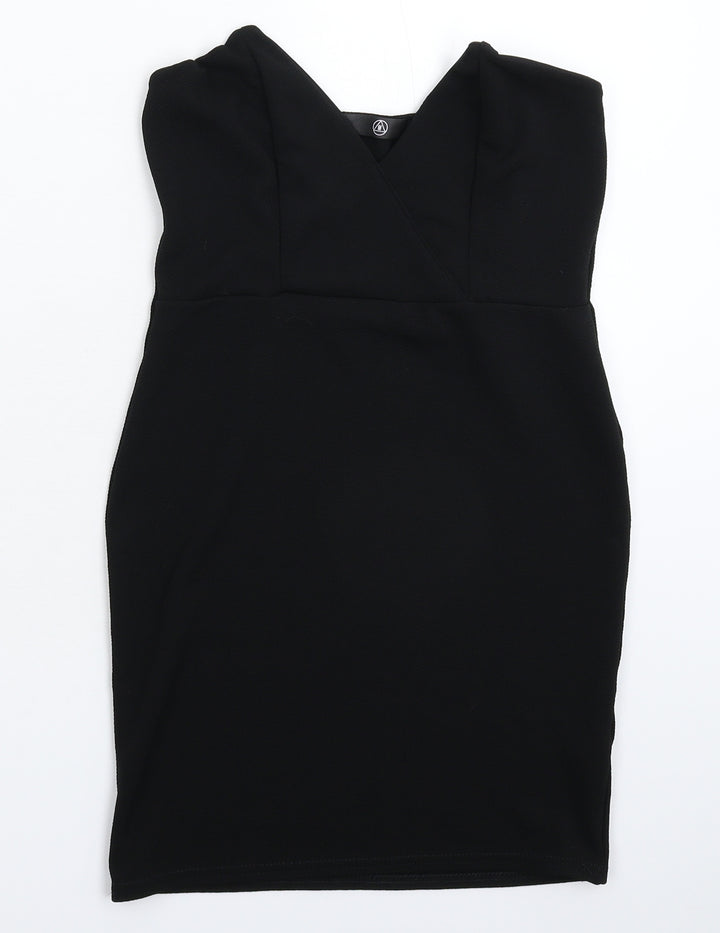 Missguided Womens Black Mini Size 10