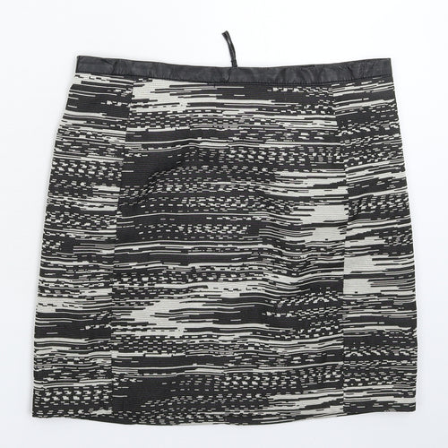 H&M Womens Grey   Mini Skirt Size 12