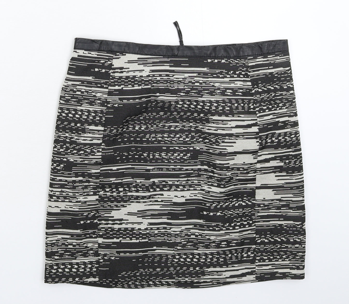 H&M Womens Grey   Mini Skirt Size 12